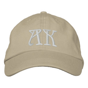 MIT MONOGRAMM HATS BESTICKTE KAPPE