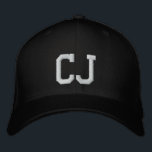 MIT MONOGRAMM HATS BESTICKTE KAPPE<br><div class="desc">Stilvoll und raffiniert. Um eigene Initialen hinzuzufügen,  klicken Sie einfach auf Anpassen. Löschen Sie den Text und geben Sie Ihre eigenen Initialen ein.</div>