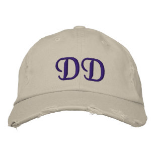 MIT MONOGRAMM HATS BESTICKTE KAPPE