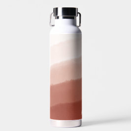 Mit Monogramm, klassisches Kupfer-Rust Ombre Trinkflasche