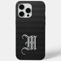 Mit Monogramm "M"-Imitate - Kohlenstofffaser-Box