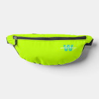 Mit Monogramm, modernes Chic Lime Green