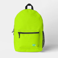 Mit Monogramm, modernes Chic Lime Green