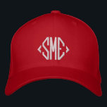 Mit Monogramm Monogramm-Initialen benutzerdefinier Bestickte Baseballkappe<br><div class="desc">Monogram Mit Monogramm Initials Custom Personalisiert Embroided Baseball Cap bietet das einfache moderne bestickte Monogramm Ihrer Initialen. Perfekt als Geschenk für Familie und Freunde zum Geburtstag,  Weihnachten,  Vatertag,  Muttertag,  Hochzeiten und vieles mehr. Erstellt von Evco Studio www.zazzle.com/store/evcostudio</div>