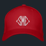 Mit Monogramm Monogramm-Initialen benutzerdefinier Bestickte Baseballkappe<br><div class="desc">Monogram Mit Monogramm Initials Custom Personalisiert Embroided Baseball Cap bietet das einfache moderne bestickte Monogramm Ihrer Initialen. Perfekt als Geschenk für Familie und Freunde zum Geburtstag,  Weihnachten,  Vatertag,  Muttertag,  Hochzeiten und vieles mehr. Erstellt von Evco Studio www.zazzle.com/store/evcostudio</div>