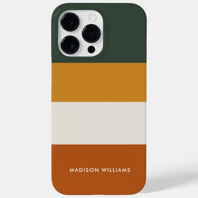 mit Monogramm, Name Case-Mate iPhone 14 Pro Max Hülle (Rückseite)