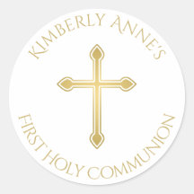 Mit Monogramm Name des ersten Kommunalgoldkreuzes