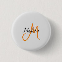 Mit Monogramm Name für moderne Handschrift