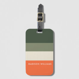 mit Monogramm, Name Gepäckanhänger