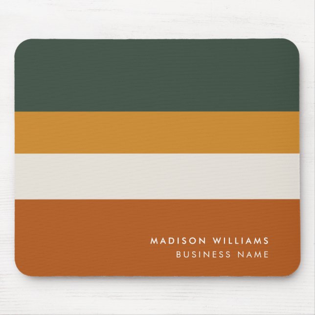 mit Monogramm, Name Mousepad (Vorne)