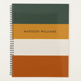 mit Monogramm, Name Planer