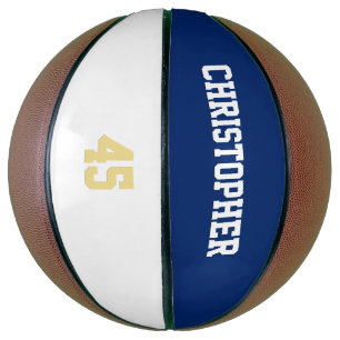 Mit Monogramm Namensnummer für den TeamClub Basketball