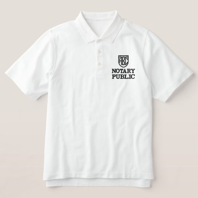 Mit Monogramm Notare, kundenspezifisch (Design Vorderseite)