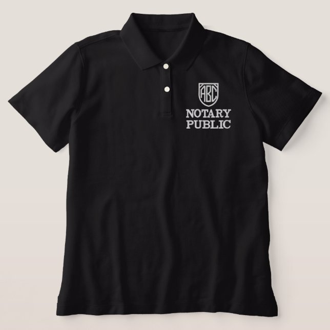 Mit Monogramm Notare, kundenspezifisch (Design Vorderseite)