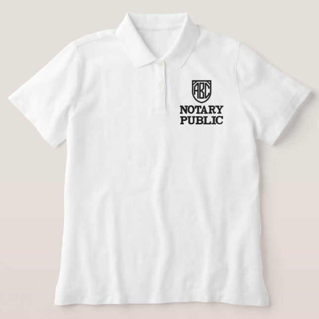 Mit Monogramm Notare, kundenspezifisch (Design Vorderseite)