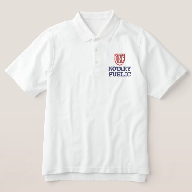 Mit Monogramm Notare, kundenspezifisch (Design Vorderseite)