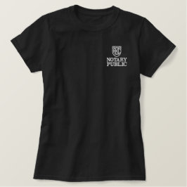 Mit Monogramm Notare, kundenspezifisch Besticktes T-Shirt