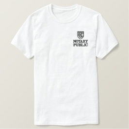Mit Monogramm Notare, kundenspezifisch Besticktes T-Shirt