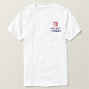 Mit Monogramm Notare, kundenspezifisch Besticktes T-Shirt