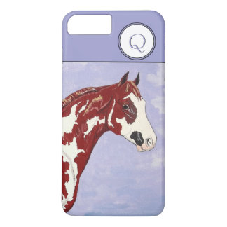 Mit Monogramm Overo Paint Horhead Case-Mate iPhone Hülle