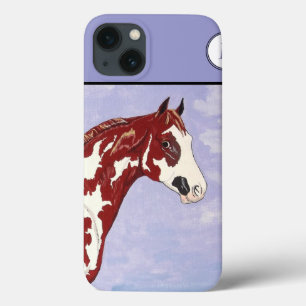 Mit Monogramm Overo Paint Horhead Case-Mate iPhone Hülle