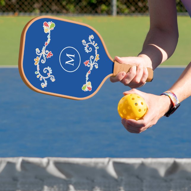 Mit Monogramm Paddel aus Paddel Pickleball Schläger (InSitu)