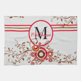 Mit Monogramm Personalisiertes Küchentuch