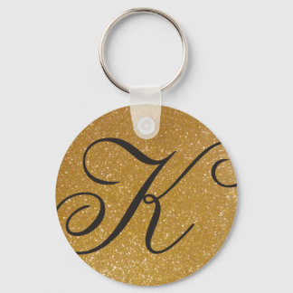 Mit Monogramm Schlüsselanhänger mit funkelnd Glitz