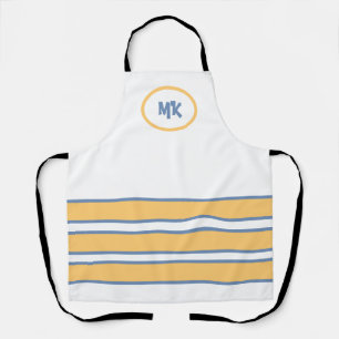 Mit Monogramm Schürze