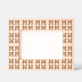 Mit Monogramm Spaß Eyeball Buchstaben für Kinder Geätzte Rahmen