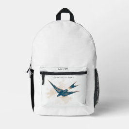 Mit Monogramm Stallschlauch Druckausschnitt Nähtas Bedruckter Rucksack