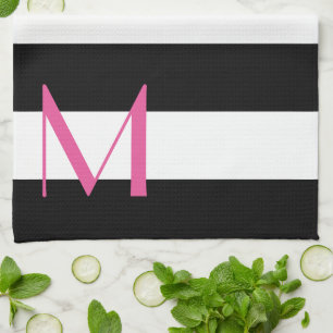 Mit Monogramm Strickküchentuch Geschirrtuch