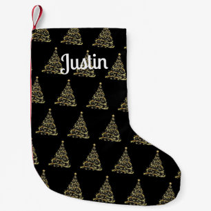 Mit Monogramm Strumpf Kleiner Weihnachtsstrumpf