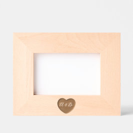 Mit Monogramm Sweethearts Geätzte Rahmen