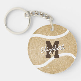 mit Monogramm Tischtennistasche mit mädchenhaftem  Schlüsselanhänger