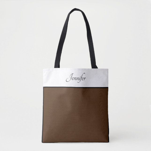 Mit Monogramm Totbeutel Tasche (Vorderseite)