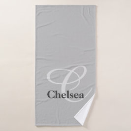 Mit Monogramm und Personalisiert Badehandtuch