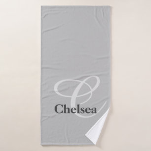 Mit Monogramm und Personalisiert Badehandtuch