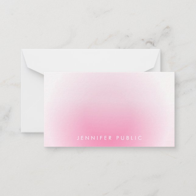 Mit Monogramm Vorlage für Handskript (Vorderseite)