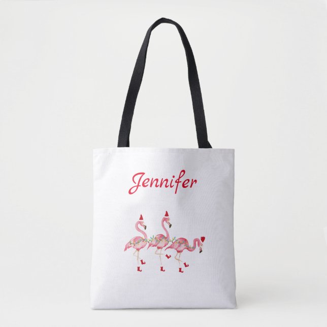 Mit Monogramm Weihnachten Tasche (Vorderseite)