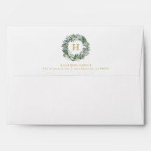 Mit Monogramm Weihnachtsfeiertag