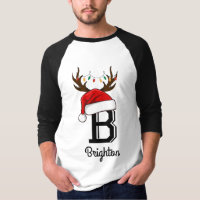 Mit Monogramm Weihnachtsmatte