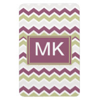 Mit Monogramm Zickzack Brille