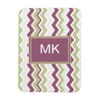 Mit Monogramm Zickzack Brille