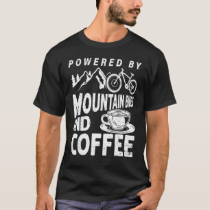Mit Mountain Bikes und Coffee Biker gefahren T-Shirt