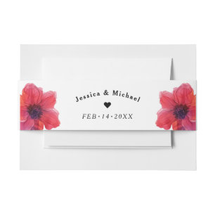 Mit Namen Anemone Dreamscape Hochzeit Einladungsbanderole