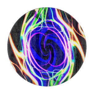 Mit Neonmustern den Platz noch besser machen Schneidebrett