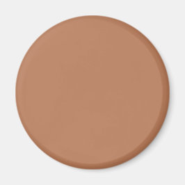 Mit nichts außer Farbe - hellbraun Magnet
