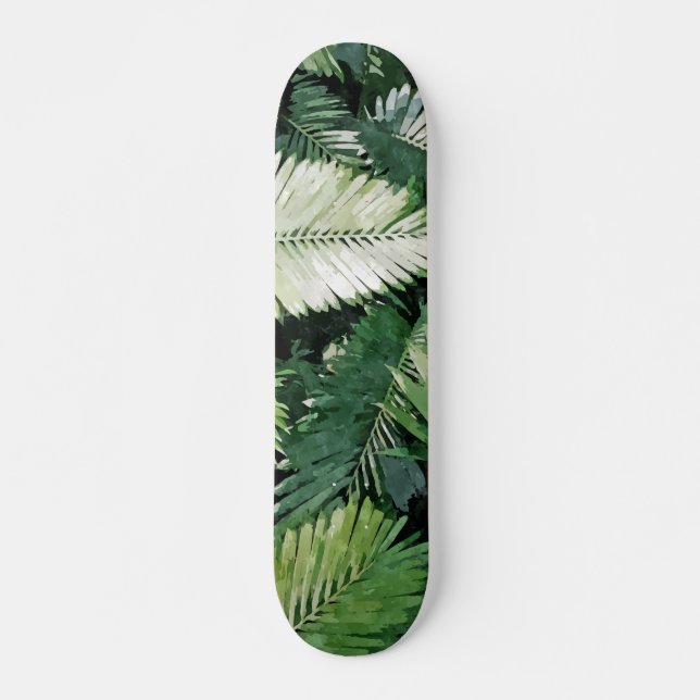 Mit Palmen ist das Leben besser Skateboard (Vorne)