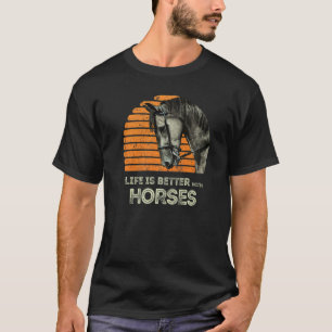Mit Pferden Reiten 1 T-Shirt